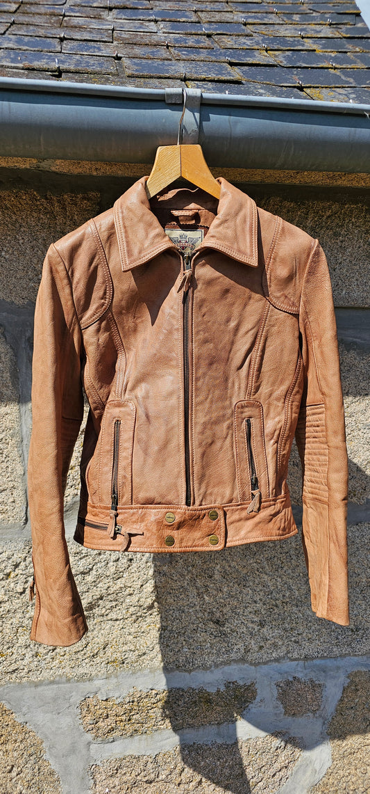 Blouson en cuir