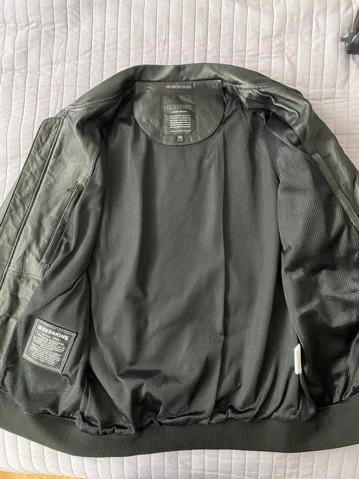 Veste en cuir