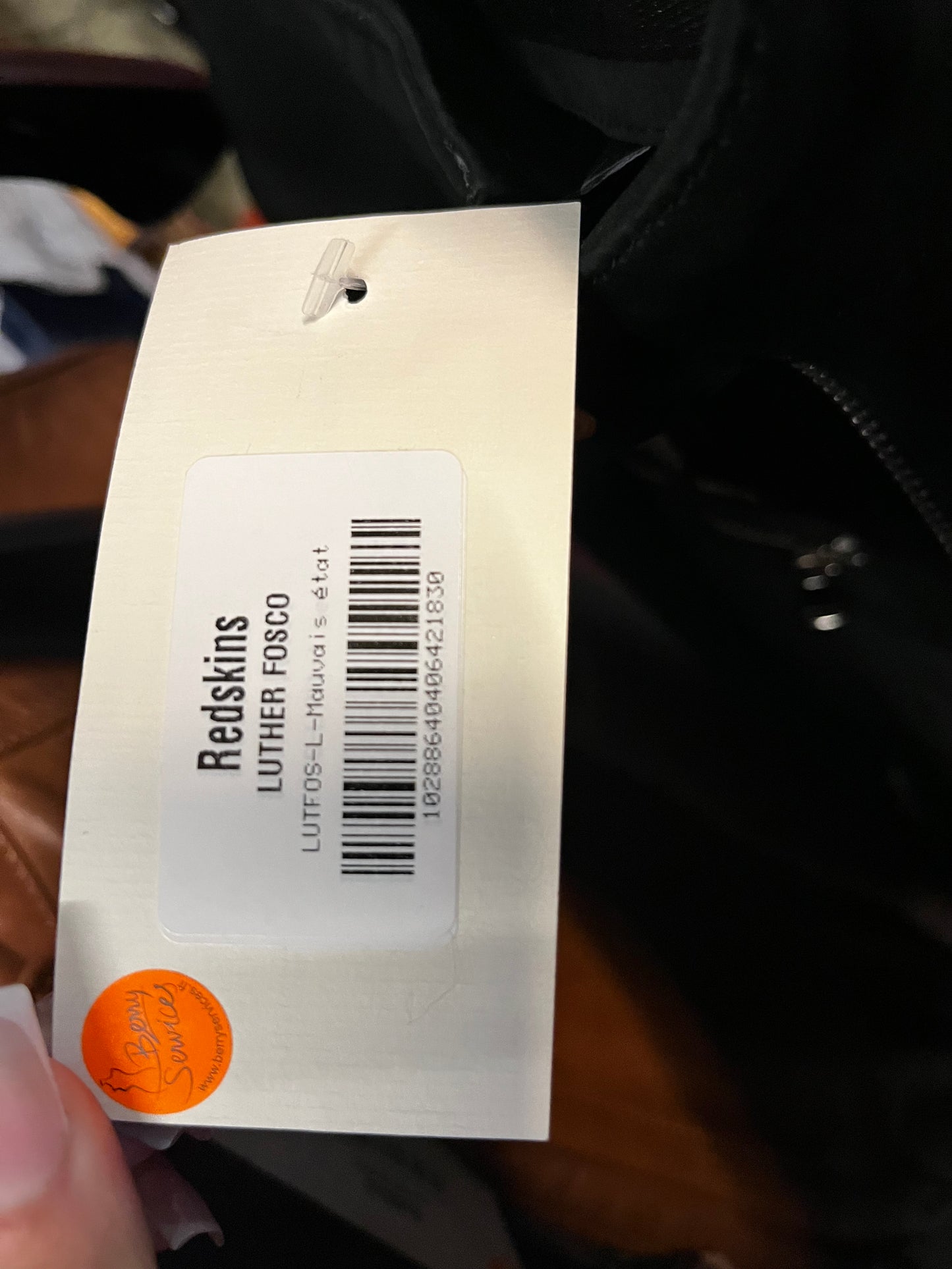 Blouson cuir LUTHER FOSCO