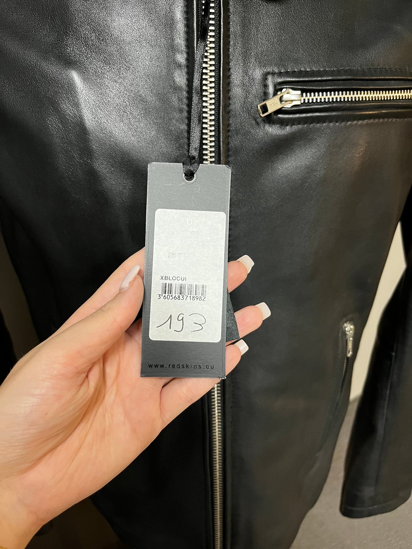 Cuir RIDER STONER noir