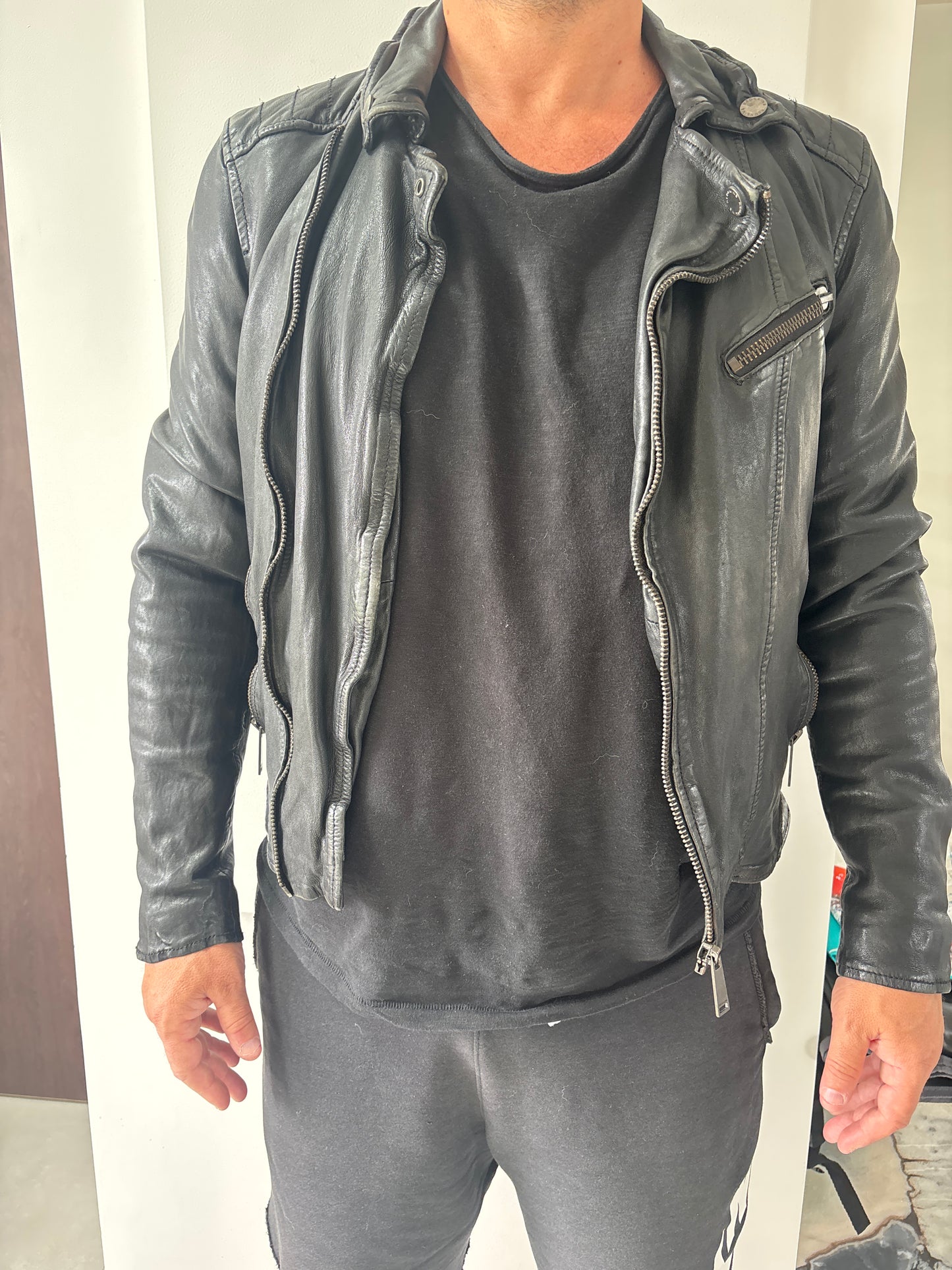 Blouson Perfecto cuir Redskins