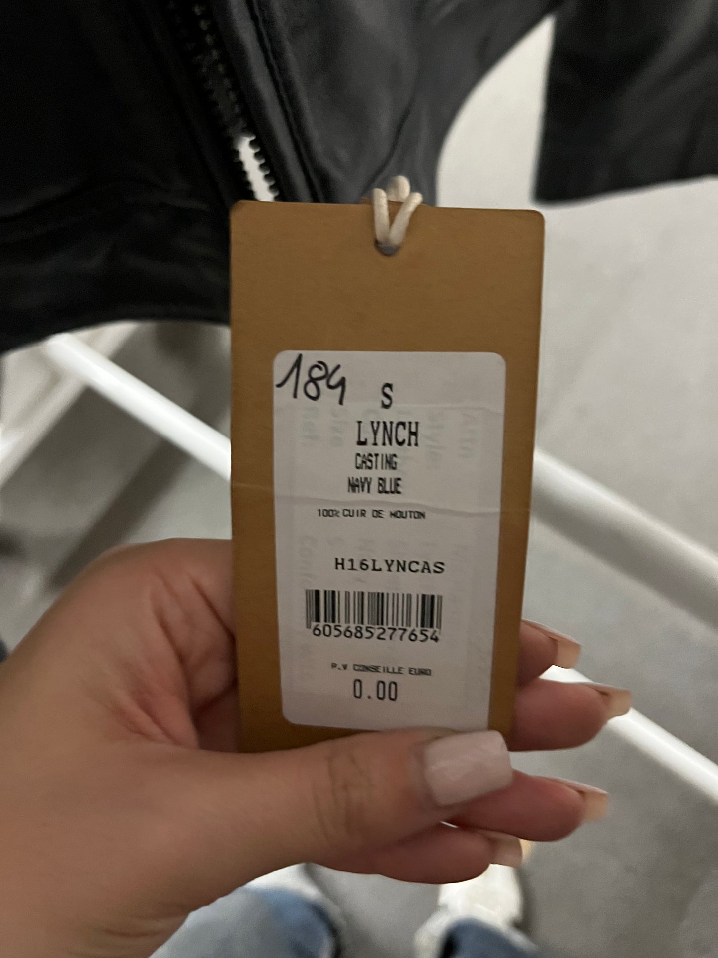 Blouson en cuir LYNCH CASTING