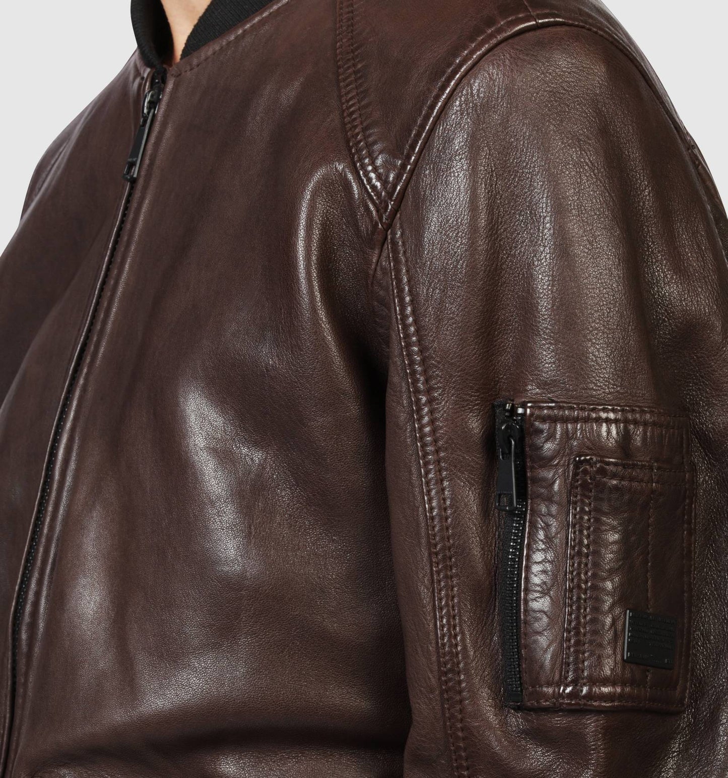 Blouson en cuir BOND BENTLEY