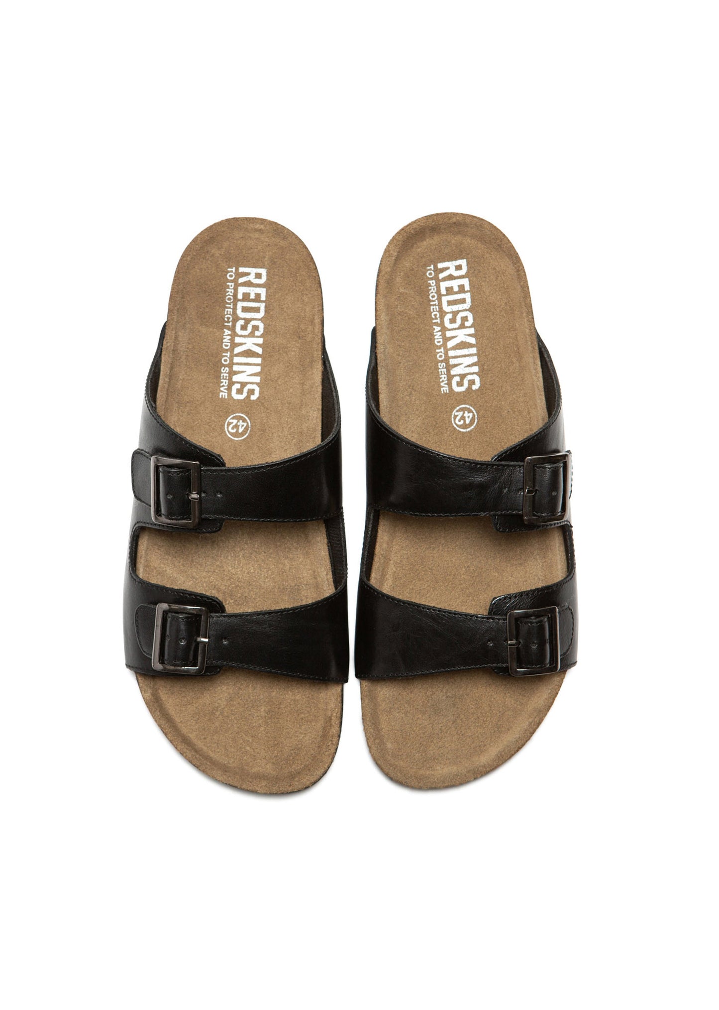 Mules Californie noires/noires