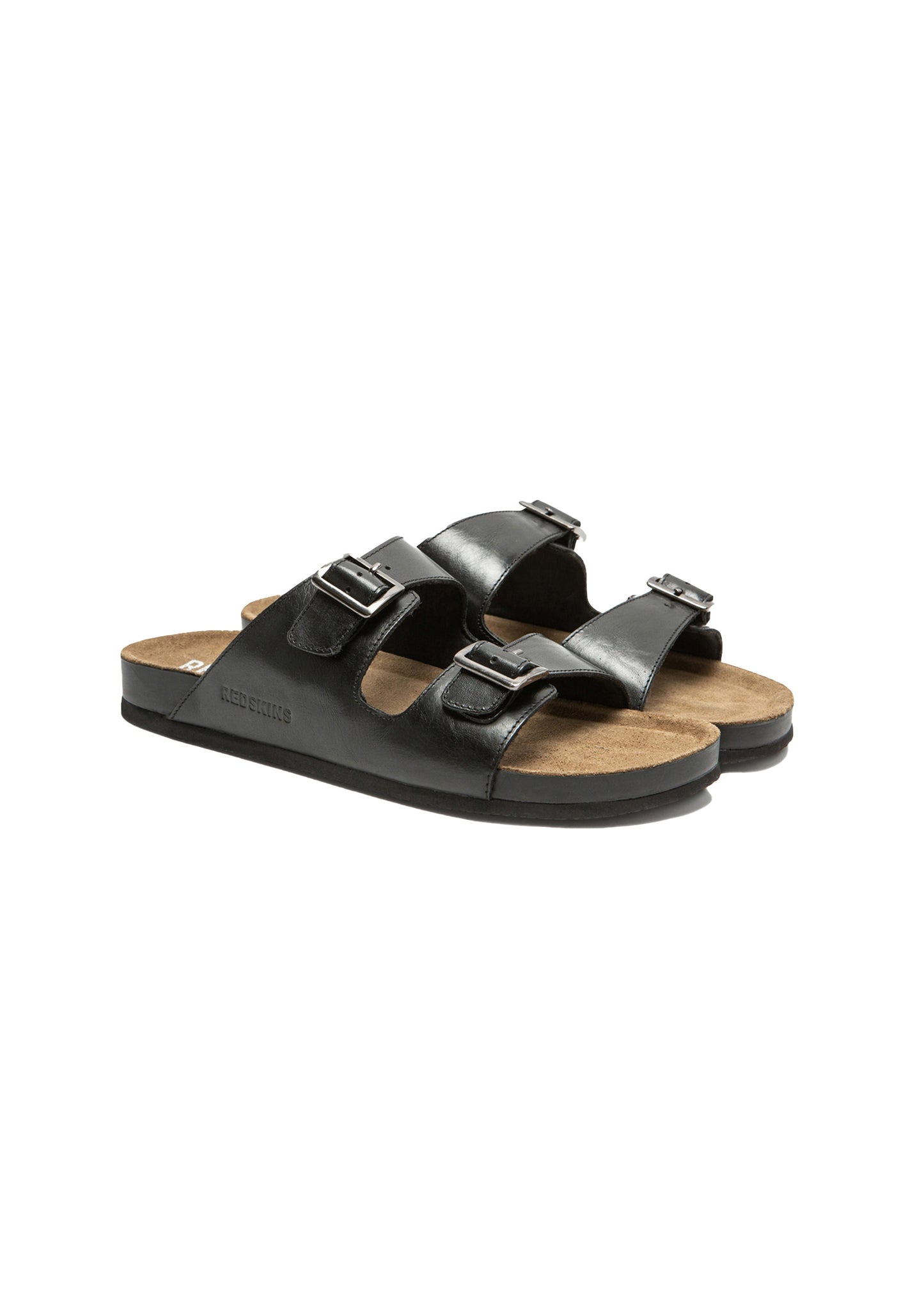 Mules Californie noires/noires