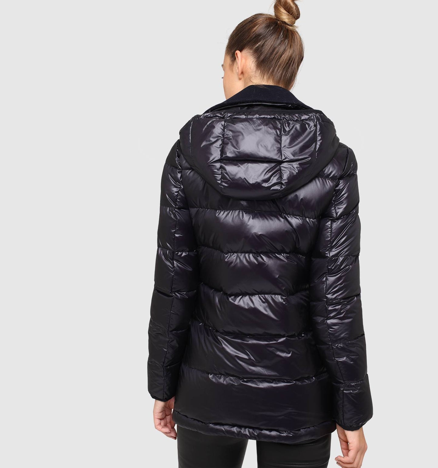 Manteau bi-matière INAYA FLESH