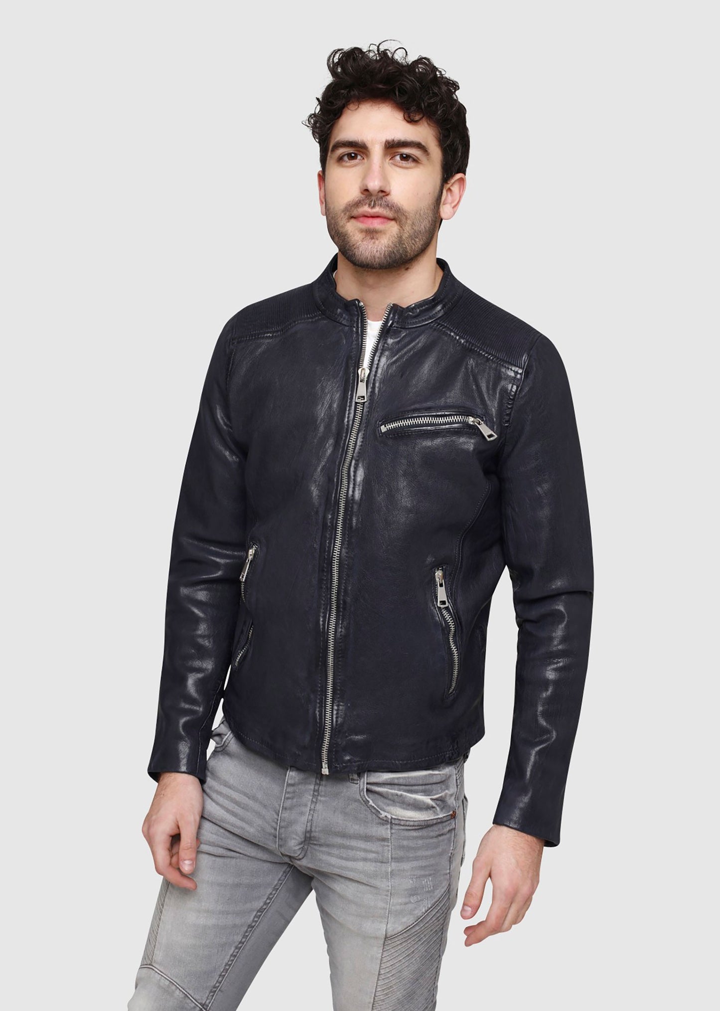 Blouson en cuir CROSS JANEIRO
