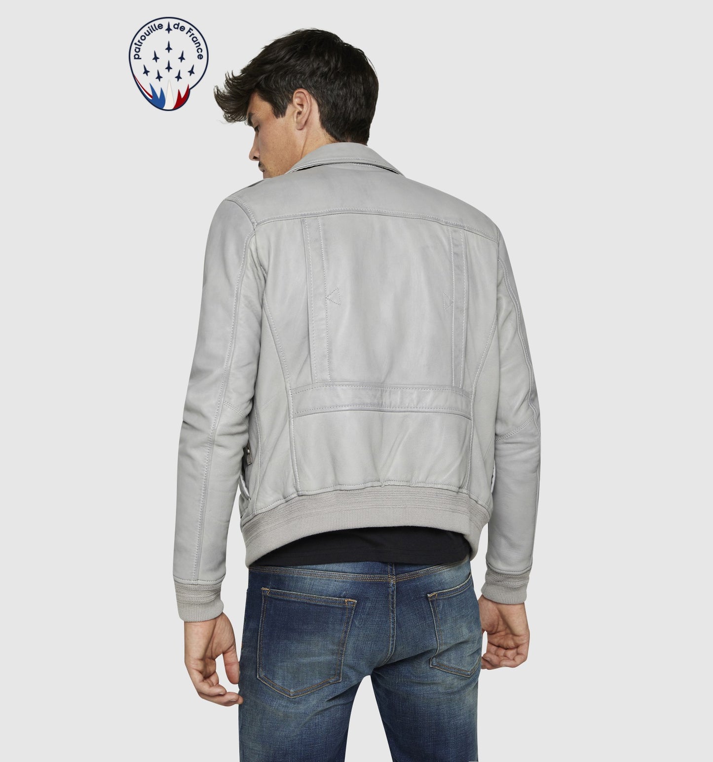 Blouson en cuir ATLANTIS CASTING