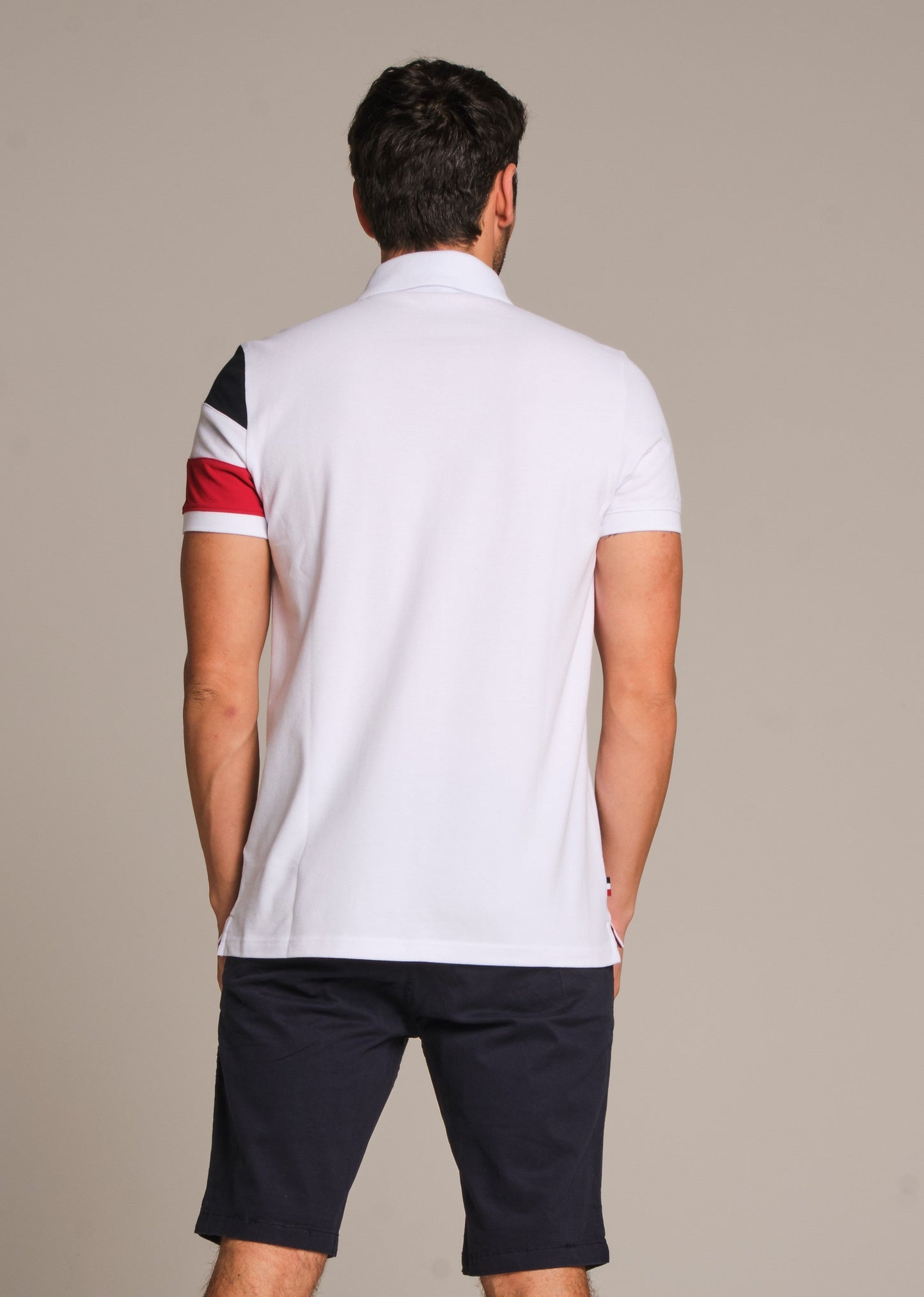 Polo blanc MAX GARROS