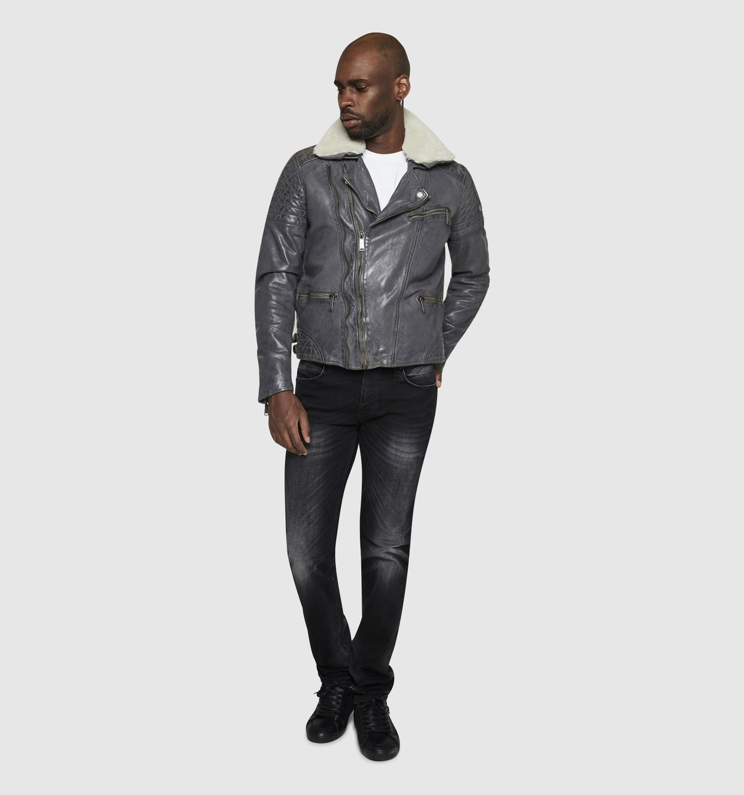 Blouson cuir ASCOT JANEIRO