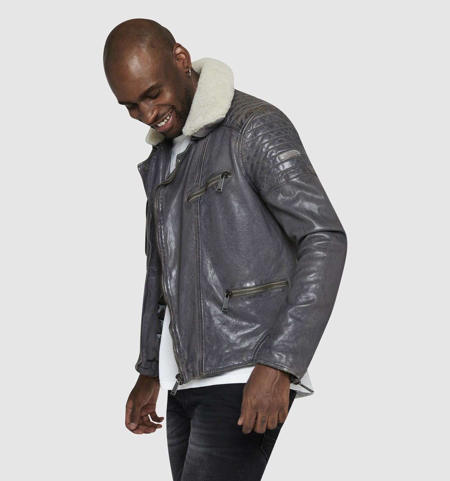 Blouson cuir ASCOT JANEIRO