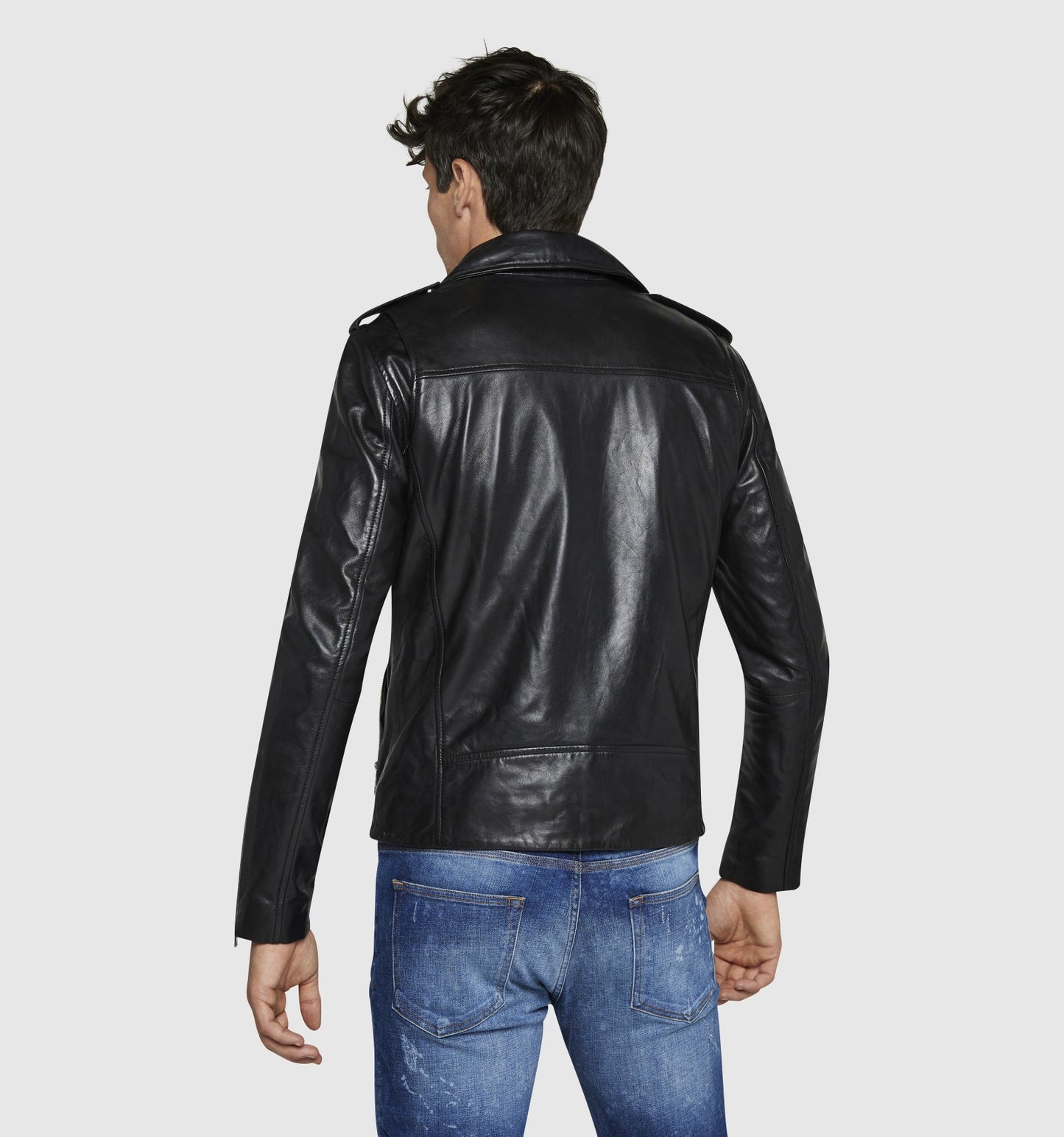 Blouson cuir DYER GETTY