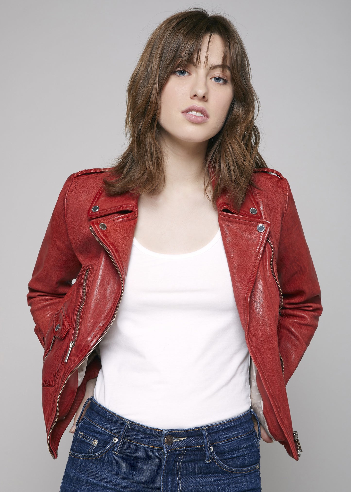 Blouson cuir JAZZ EARLEY