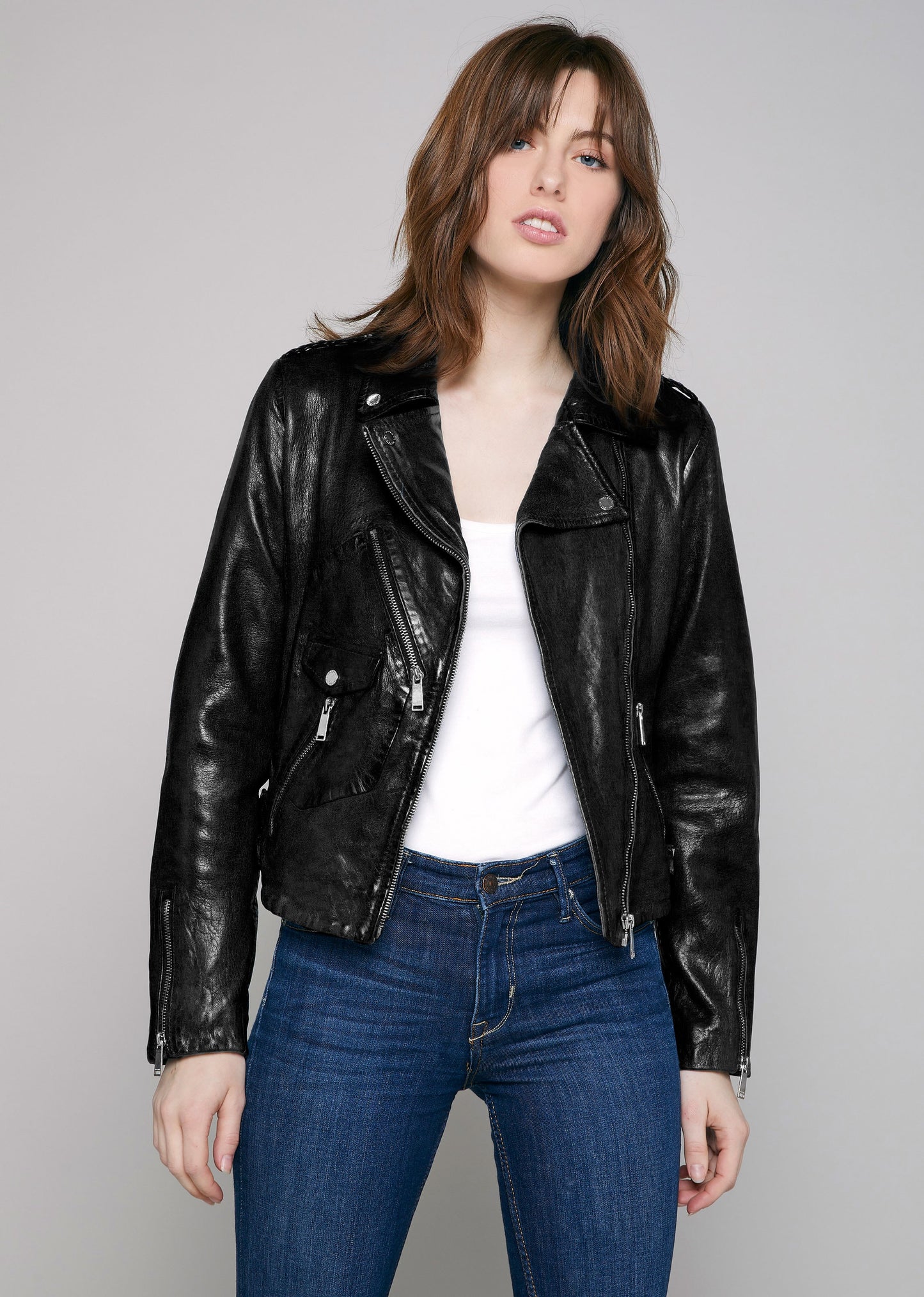 Blouson cuir JAZZ EARLEY