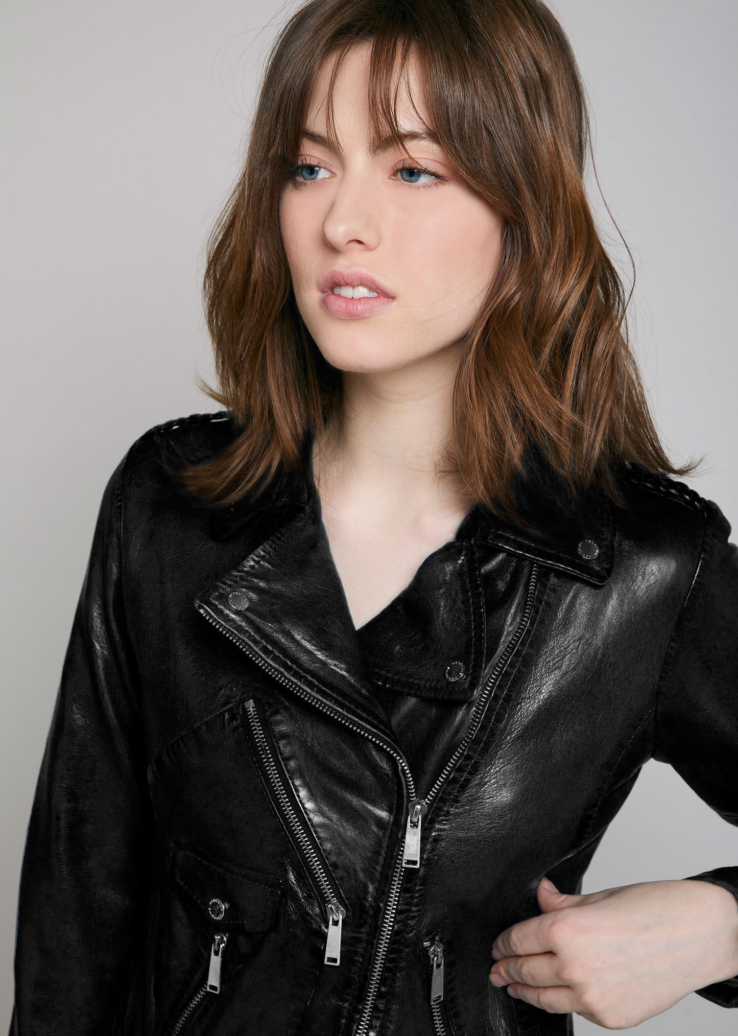 Blouson cuir JAZZ EARLEY