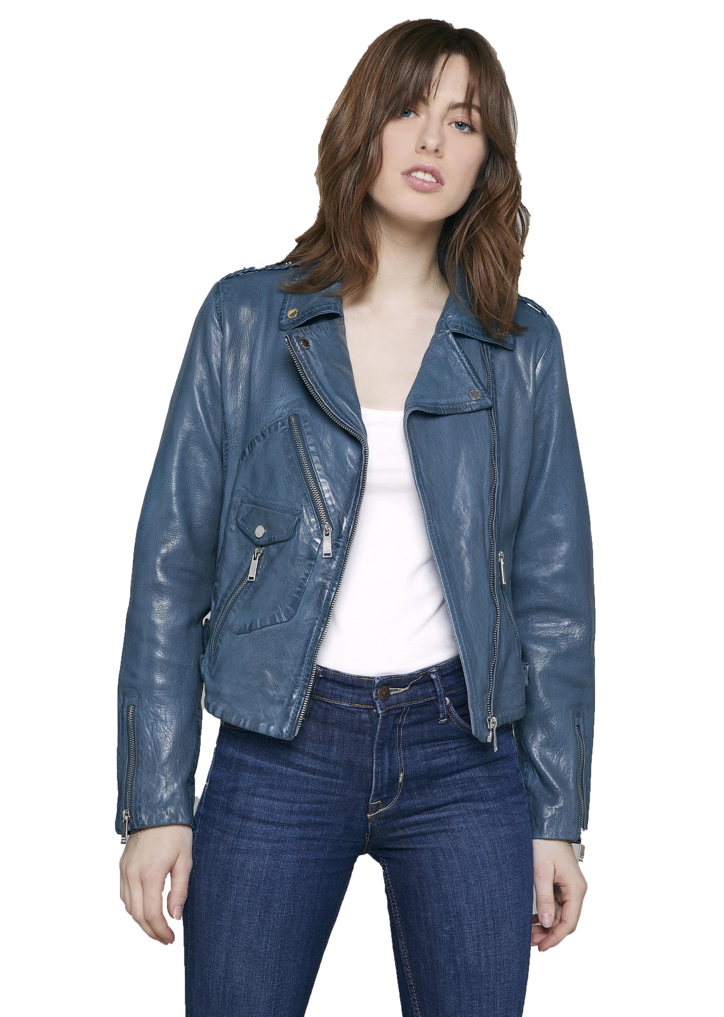 Blouson cuir JAZZ EARLEY