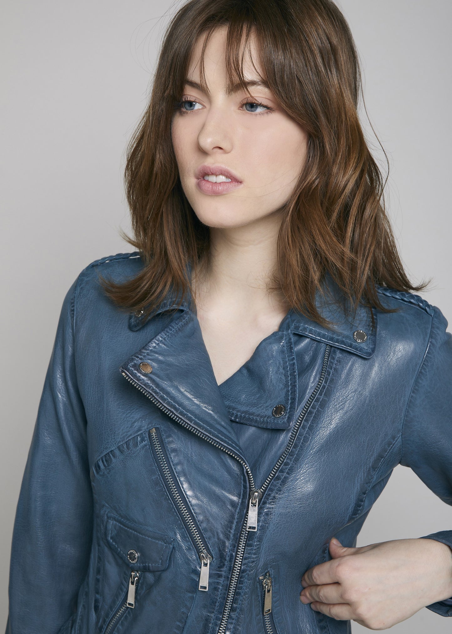 Blouson cuir JAZZ EARLEY