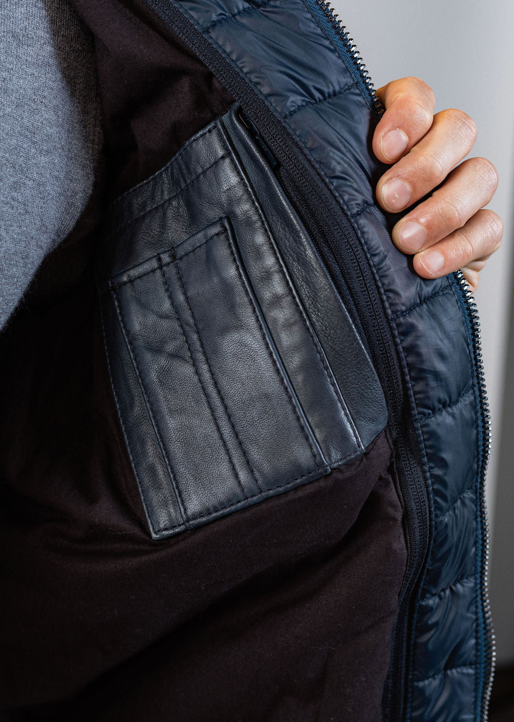 Blouson en cuir RAFAL YCON