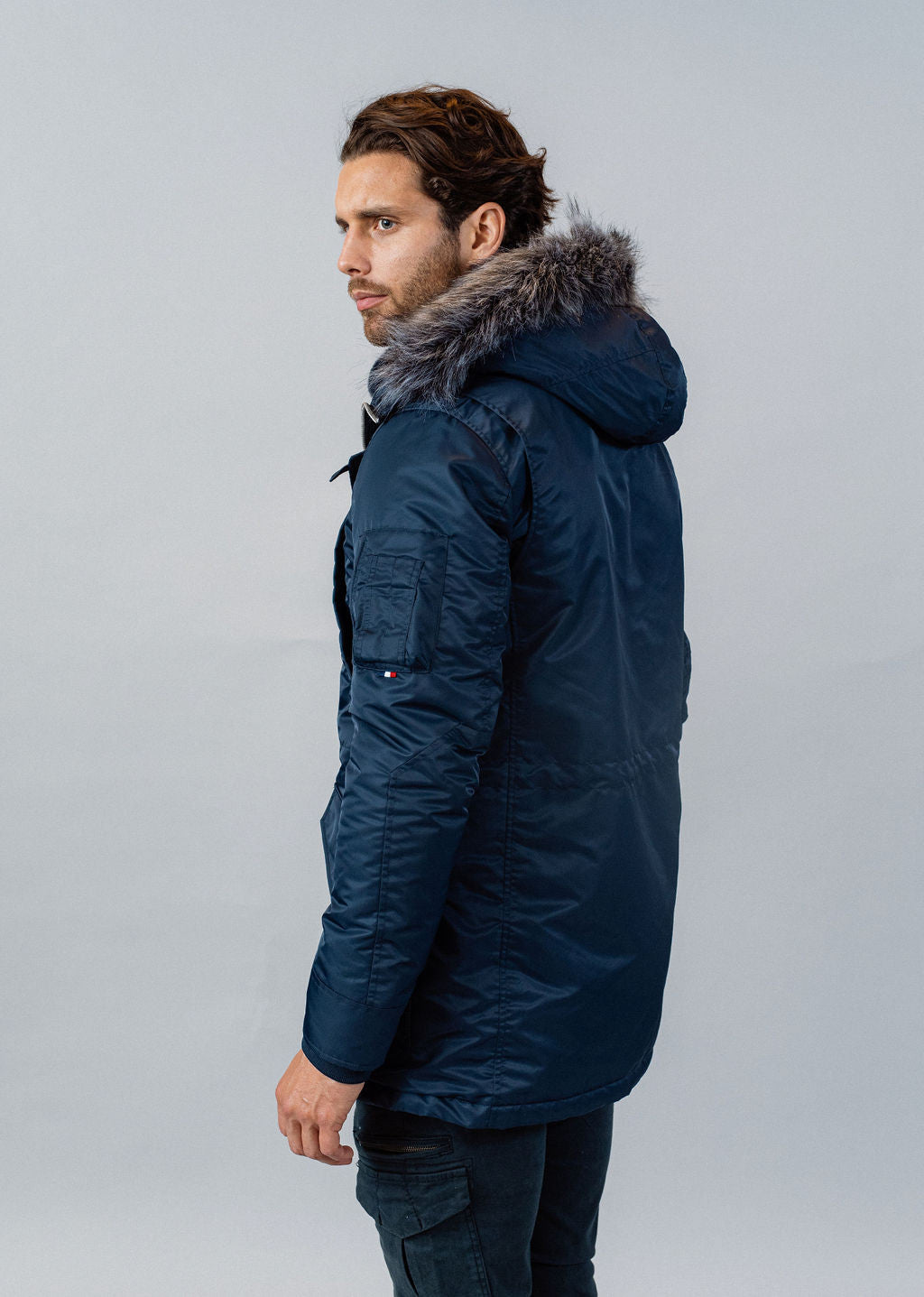Parka bleue marine AERONEF PHENIX