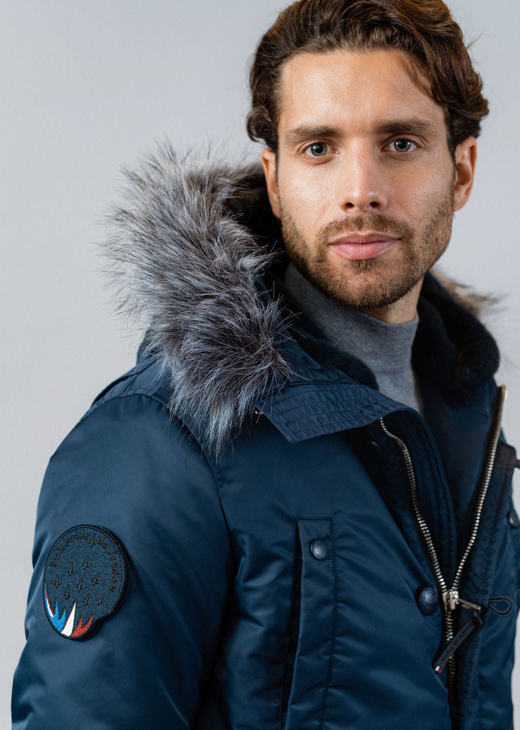 Parka bleue marine AERONEF PHENIX