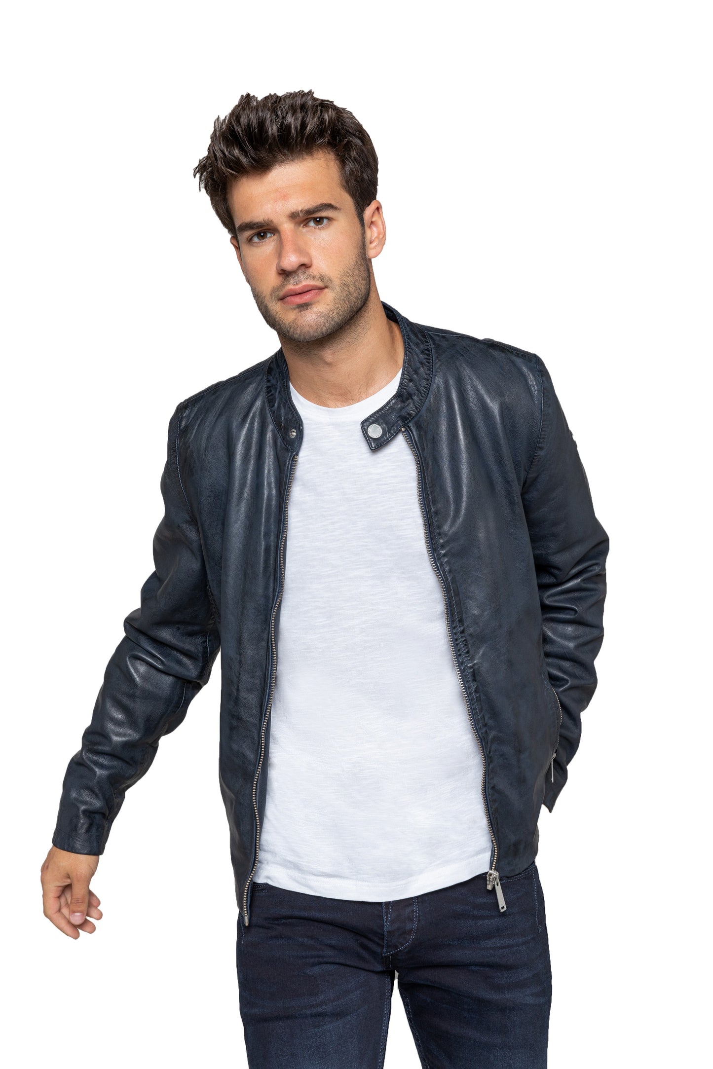 Blouson cuir KARTING CALISTA