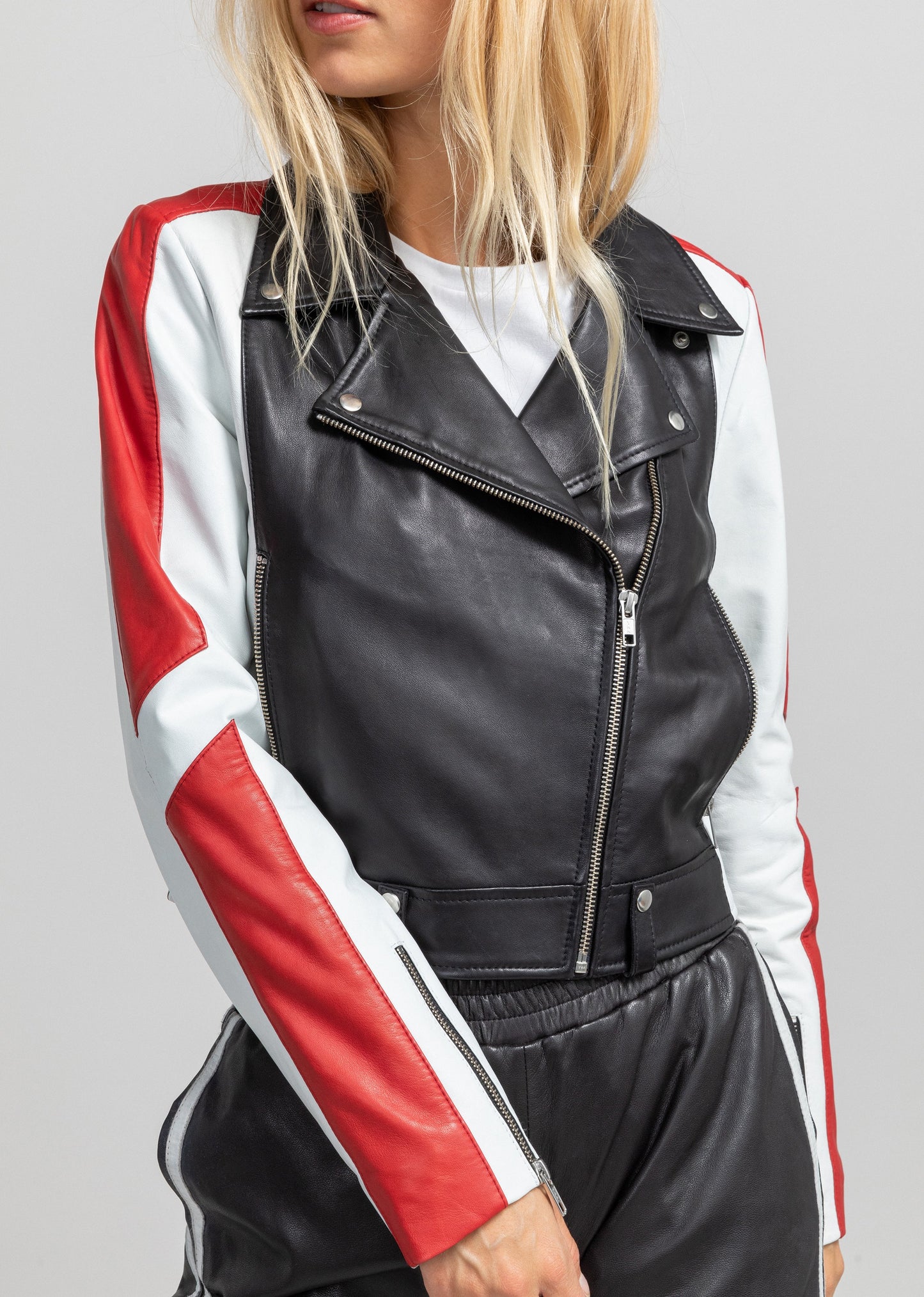 Blouson cuir HUGO SISLEY