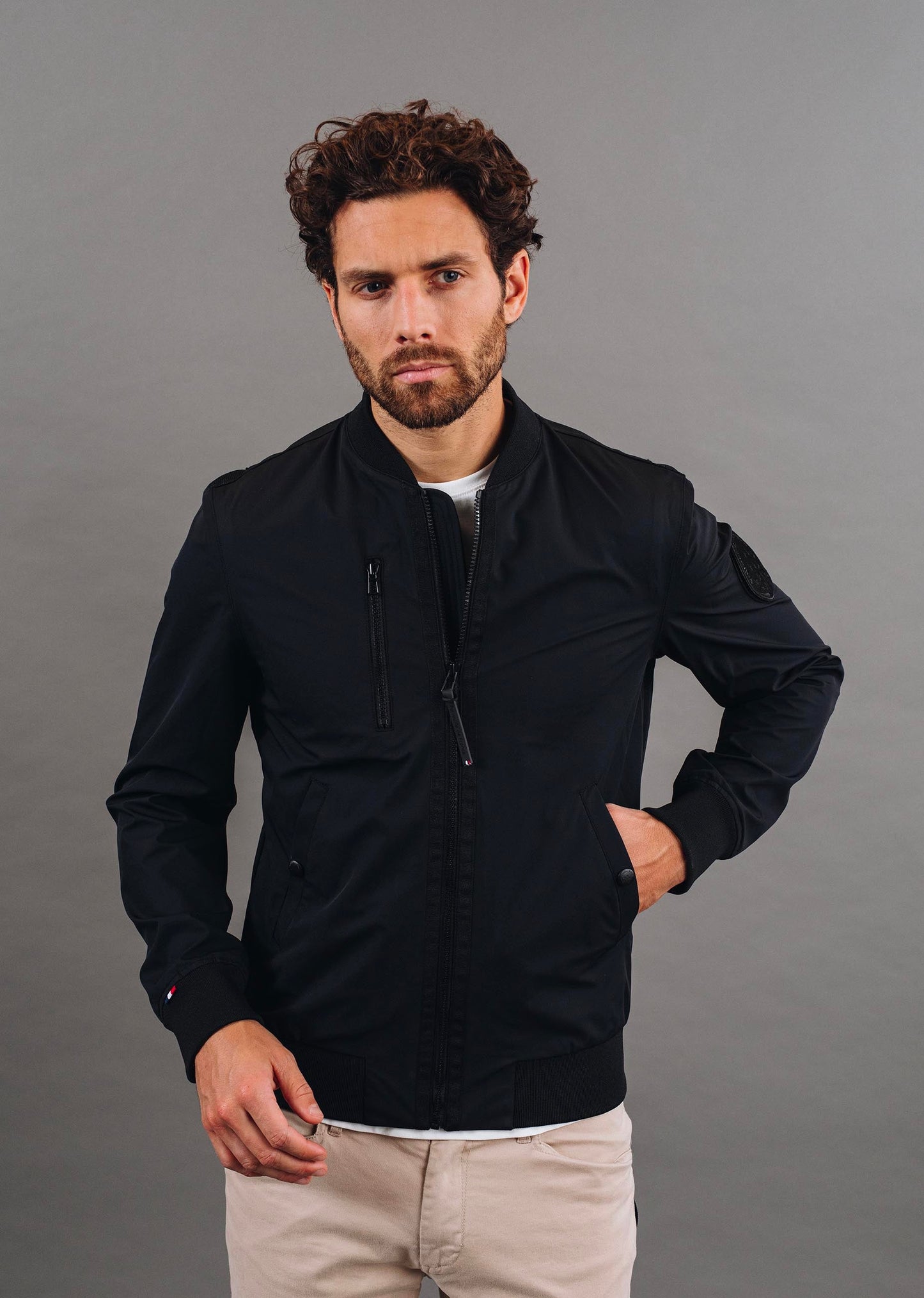 Blouson noir CANON WEISER