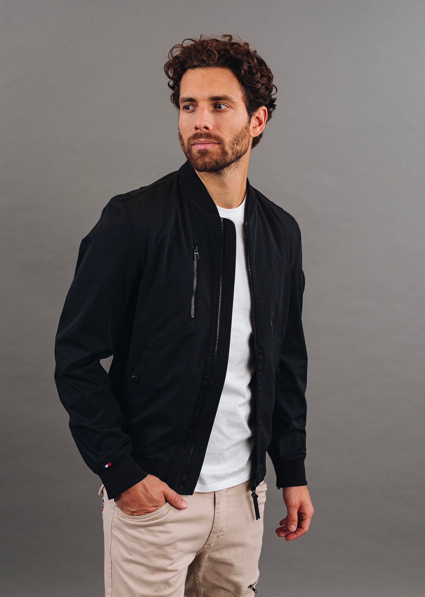 Blouson noir CANON WEISER