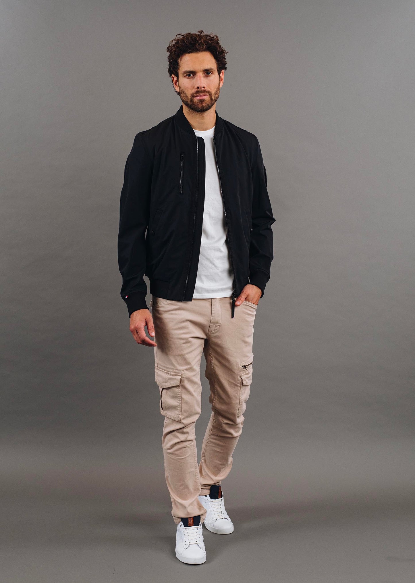 Blouson noir CANON WEISER