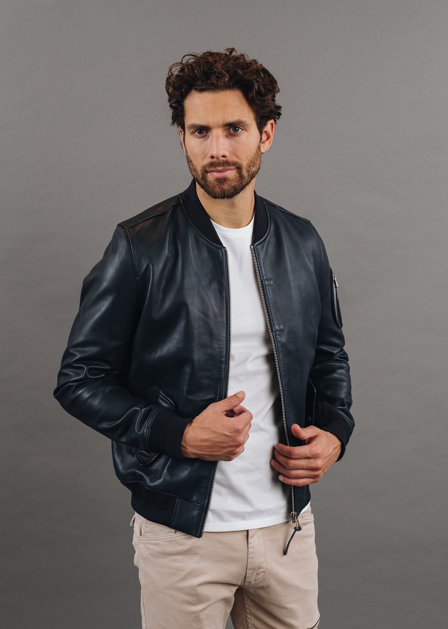Blouson bleu marine APOLLO NAPOLI