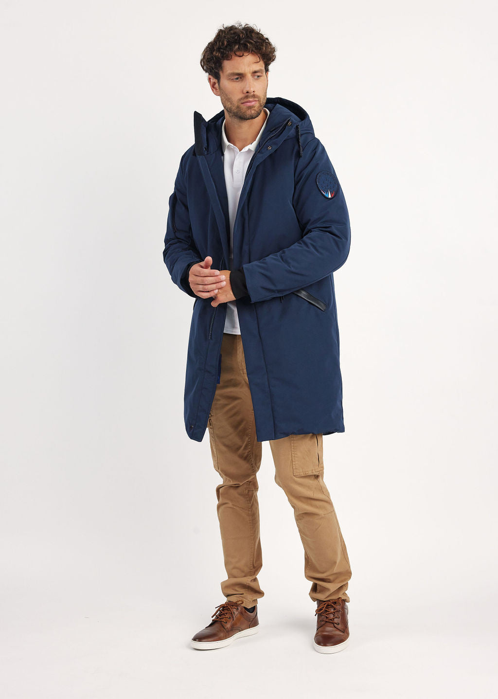 Parka bleue marine DOUGLAS TROPHY