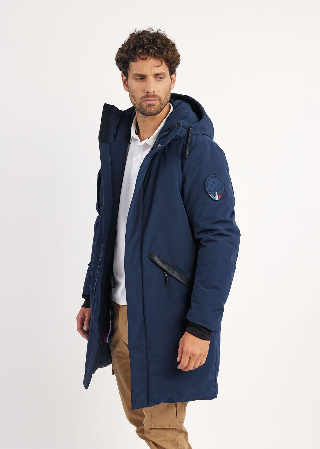 Parka bleue marine DOUGLAS TROPHY