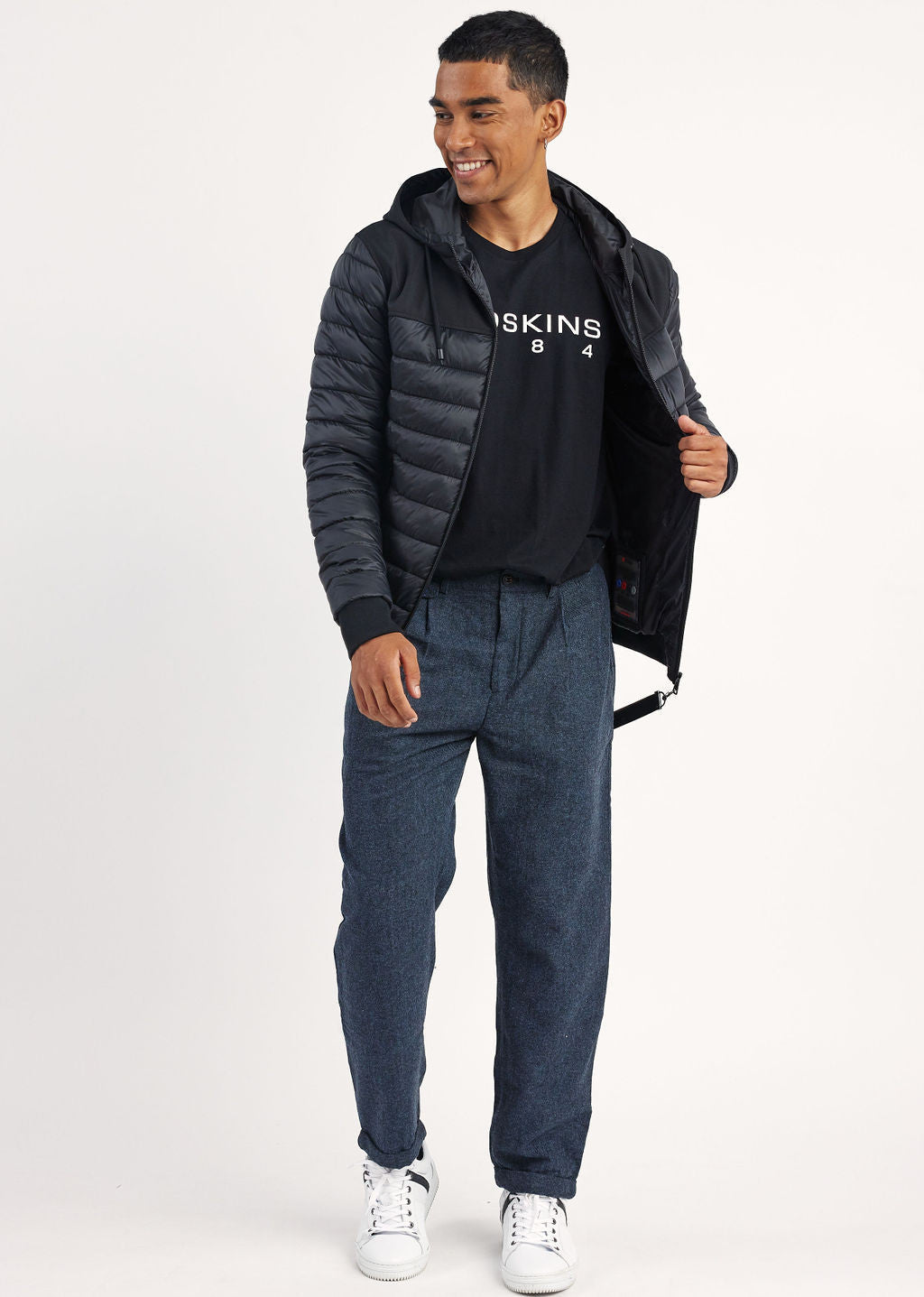 Blouson noir AXO GARCIA