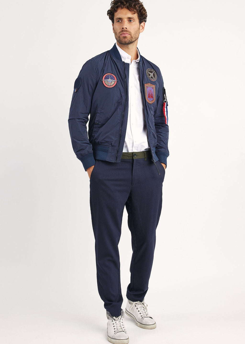 Blouson bleu marine RAPTOR MEMORY