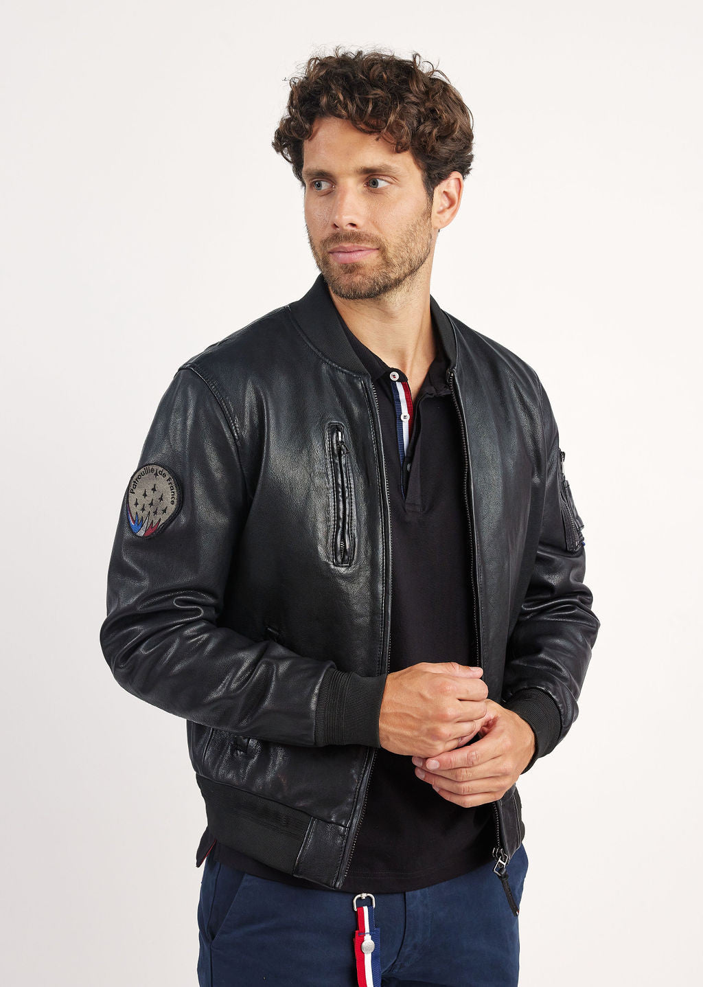 Blouson noir RICK ALPHA