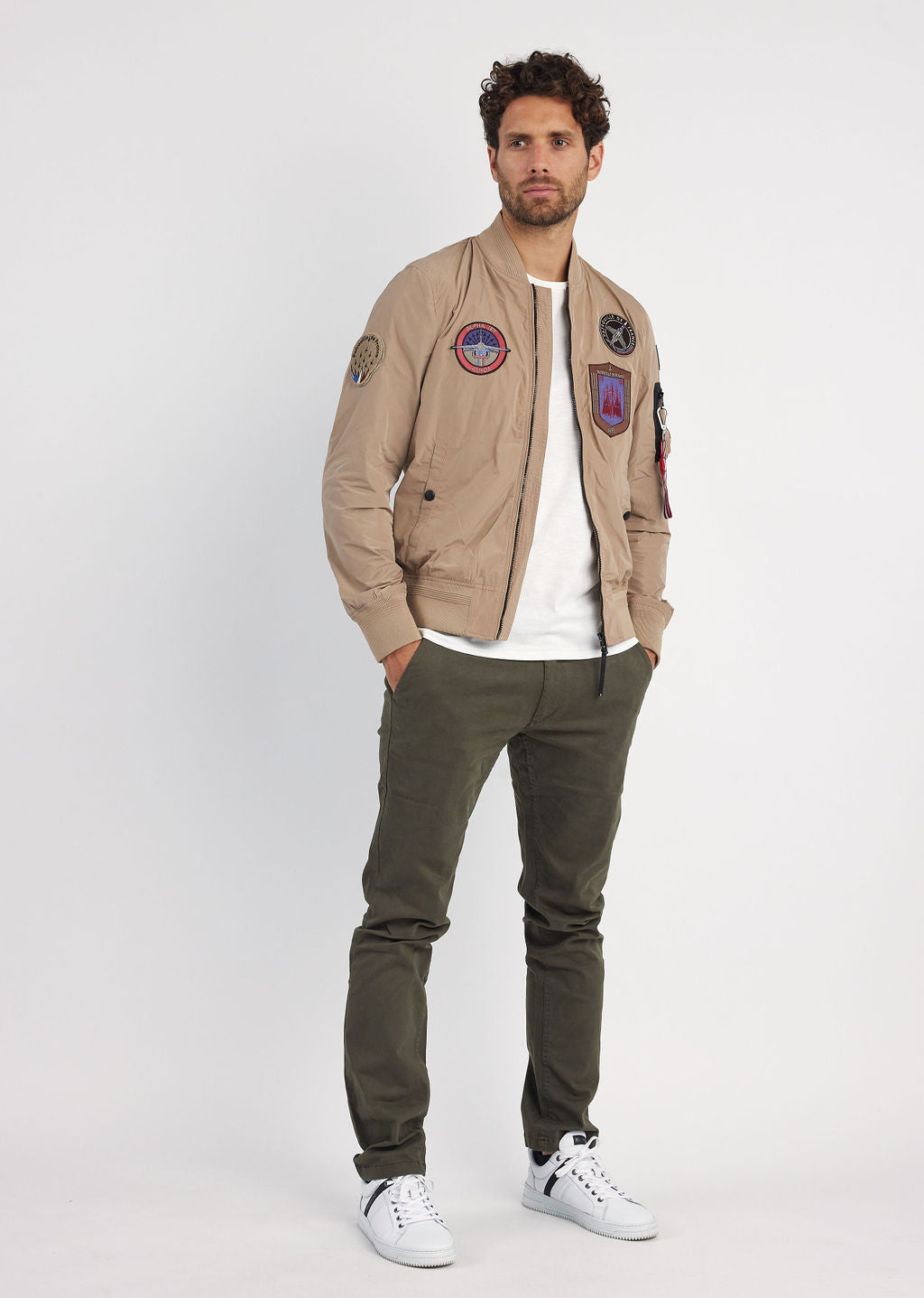 Pantalon olive CHUCK MAHEVAN