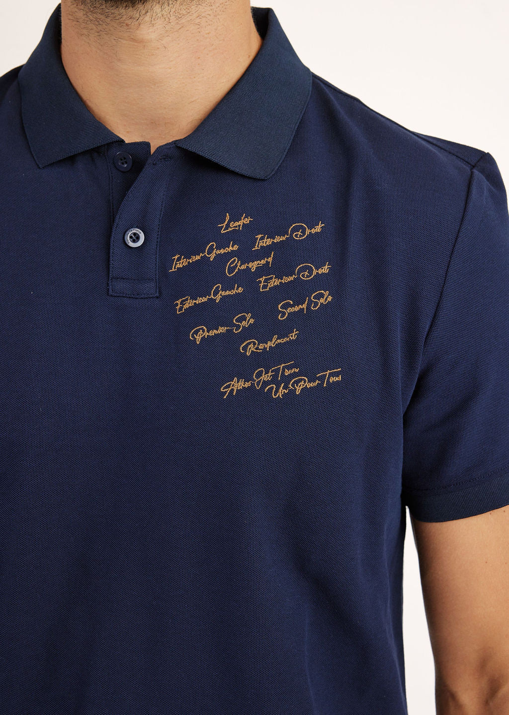 Polo bleu marine STORY HIGH