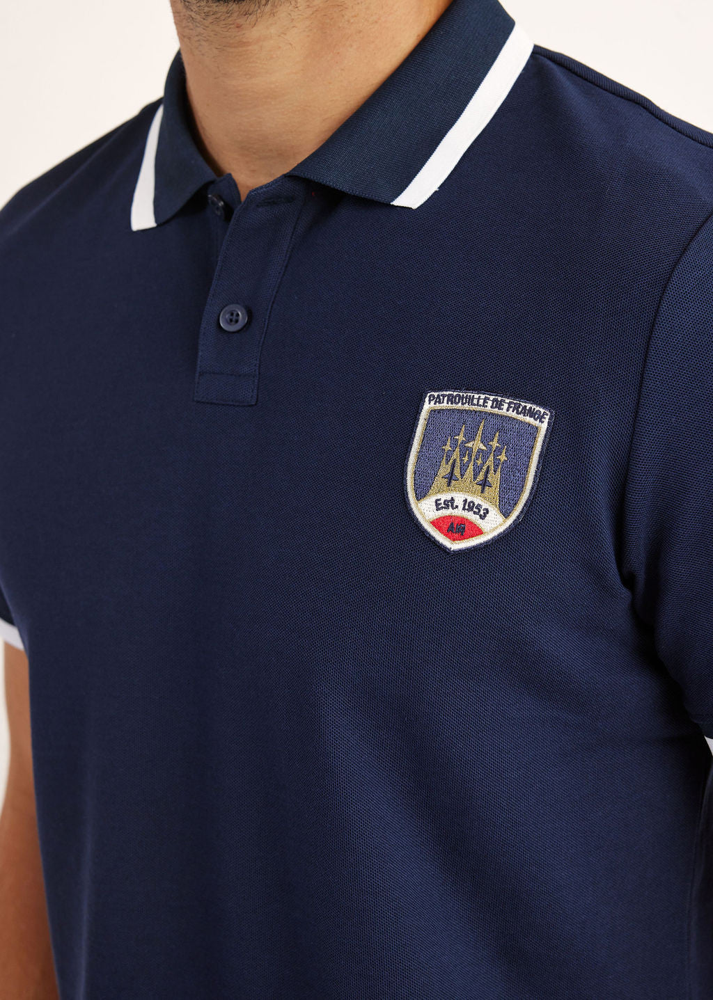 Polo bleu marine BANDY HIGH