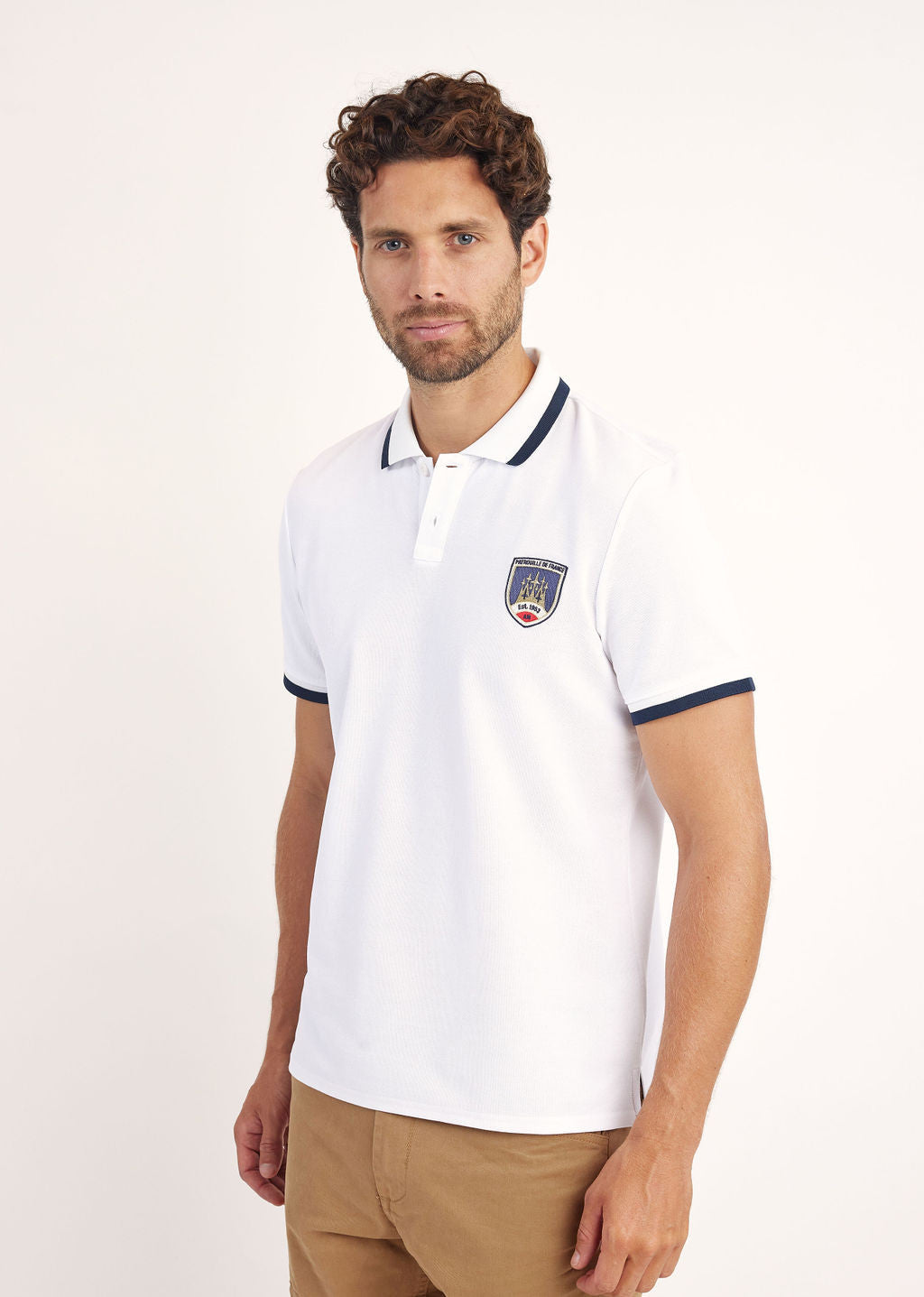 Polo blanc BANDY HIGH