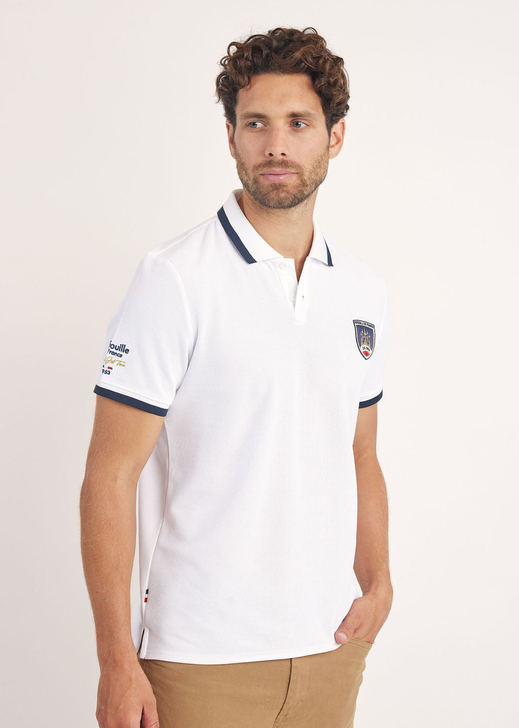 Polo blanc BANDY HIGH