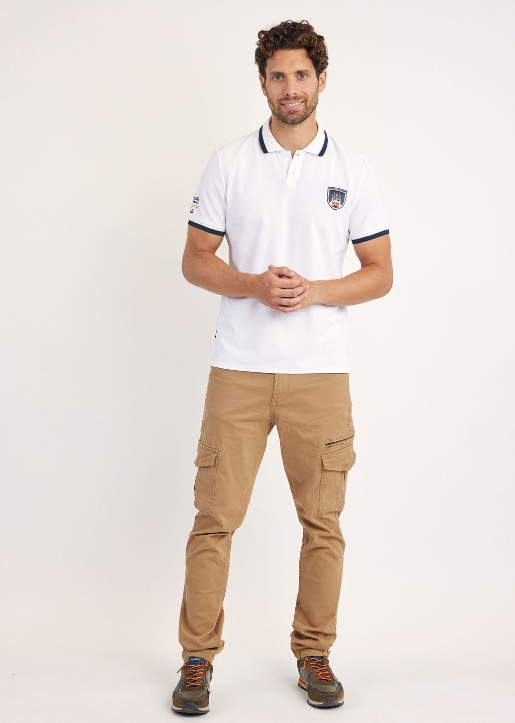 Polo blanc BANDY HIGH