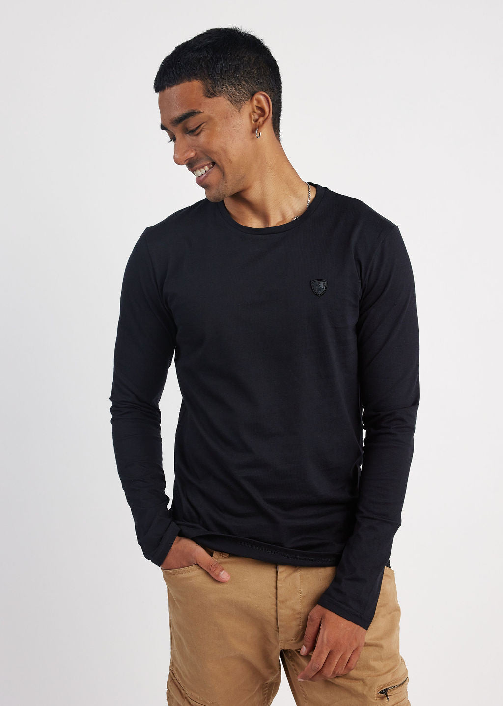 T-shirt noir ANDREW HONDA