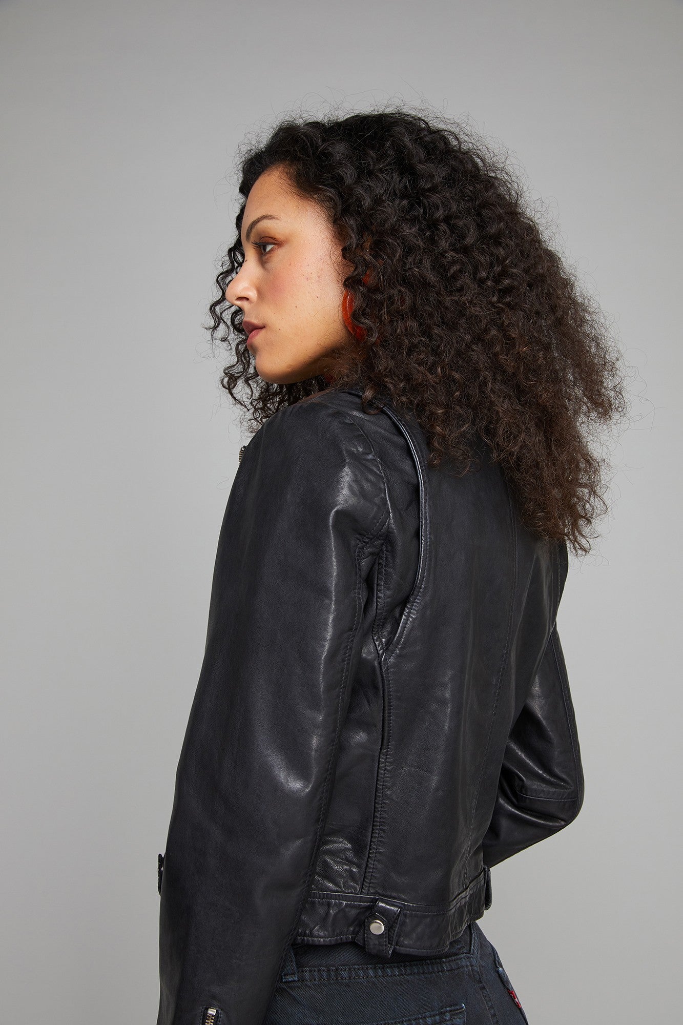 Blouson cuir MARTIN RETRO