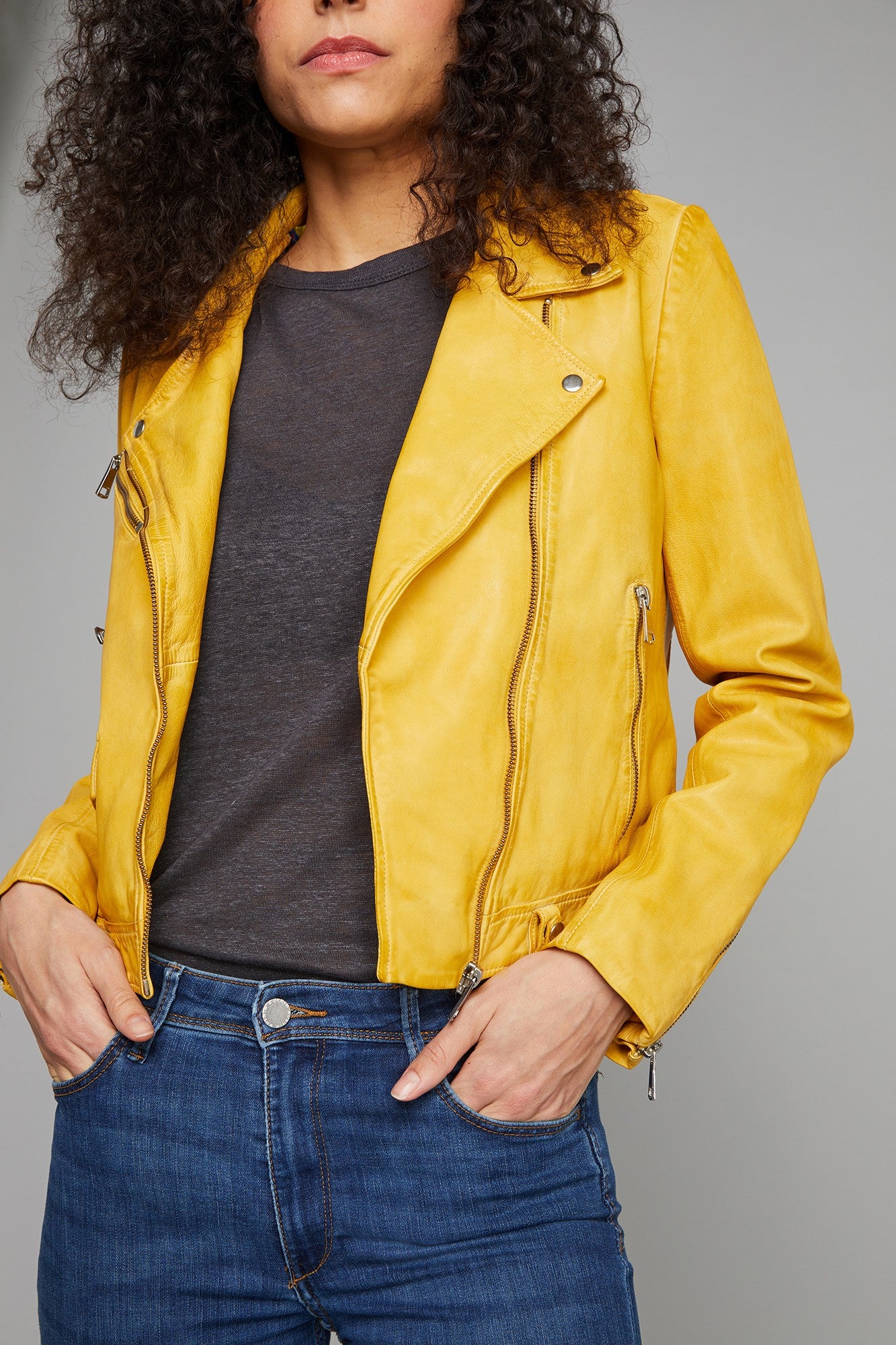 Blouson cuir MARTIN RETRO
