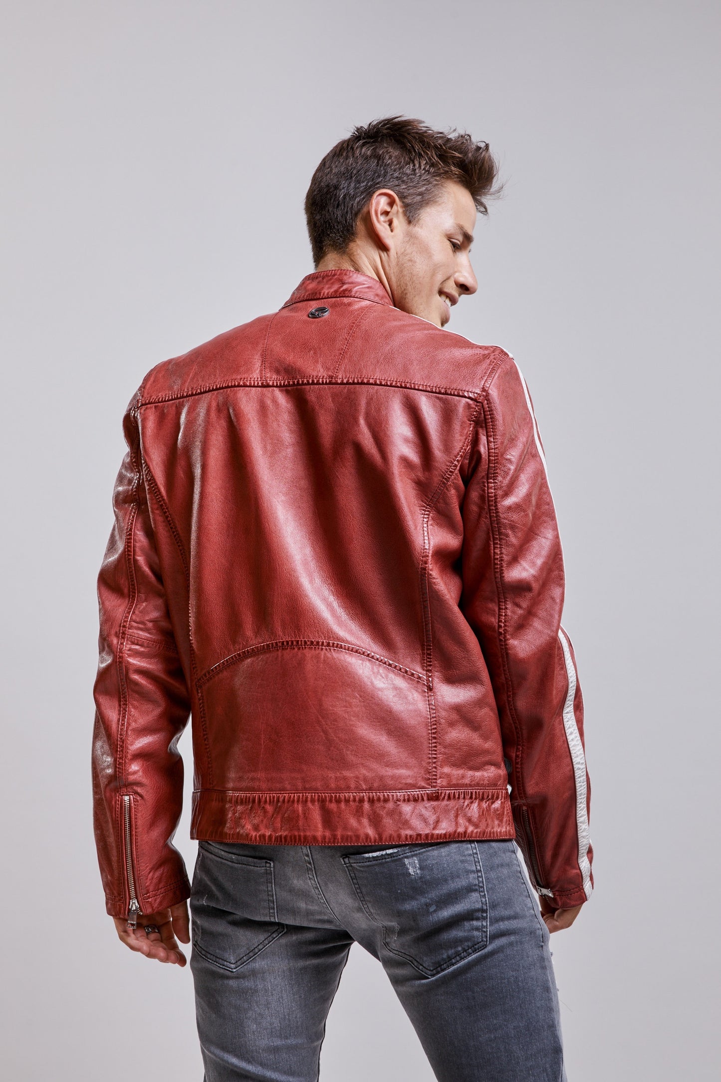 Blouson cuir CARDIFF CALISTA