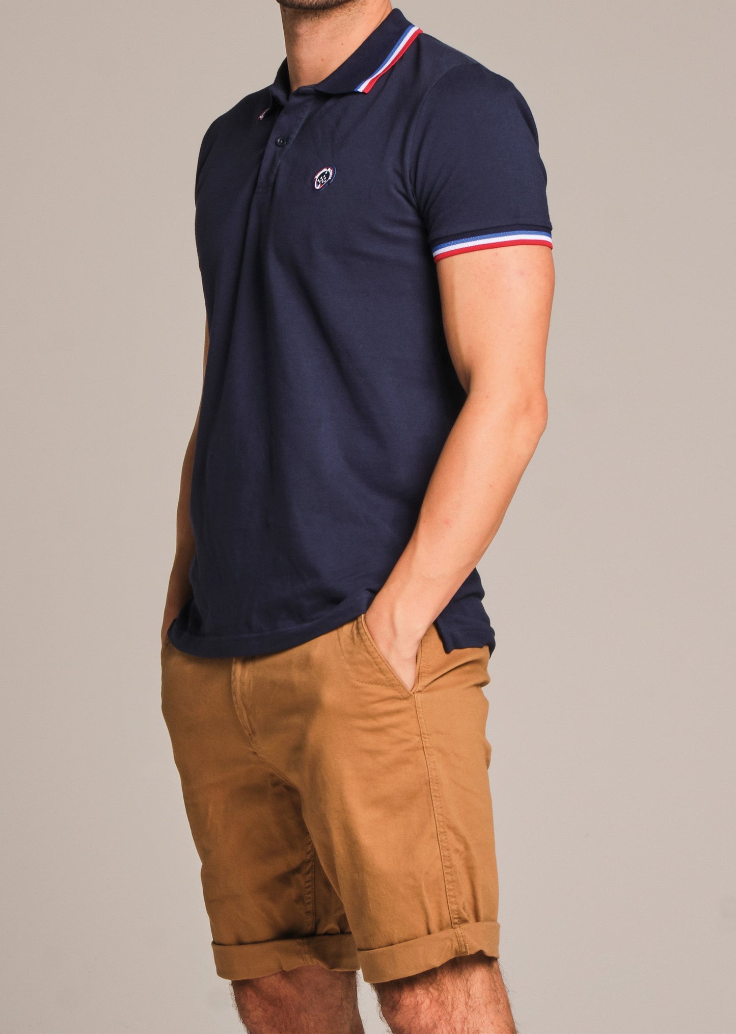 Polo bleu marine foncé PUMA KENYA
