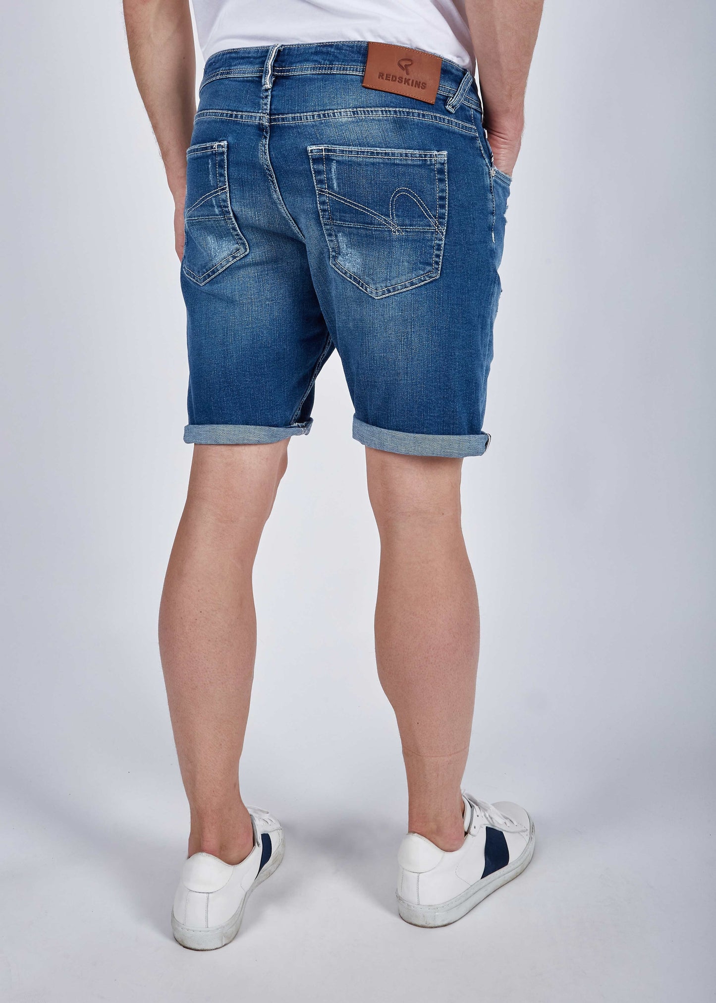 Short bleu royal LUCIANCO FRIPE