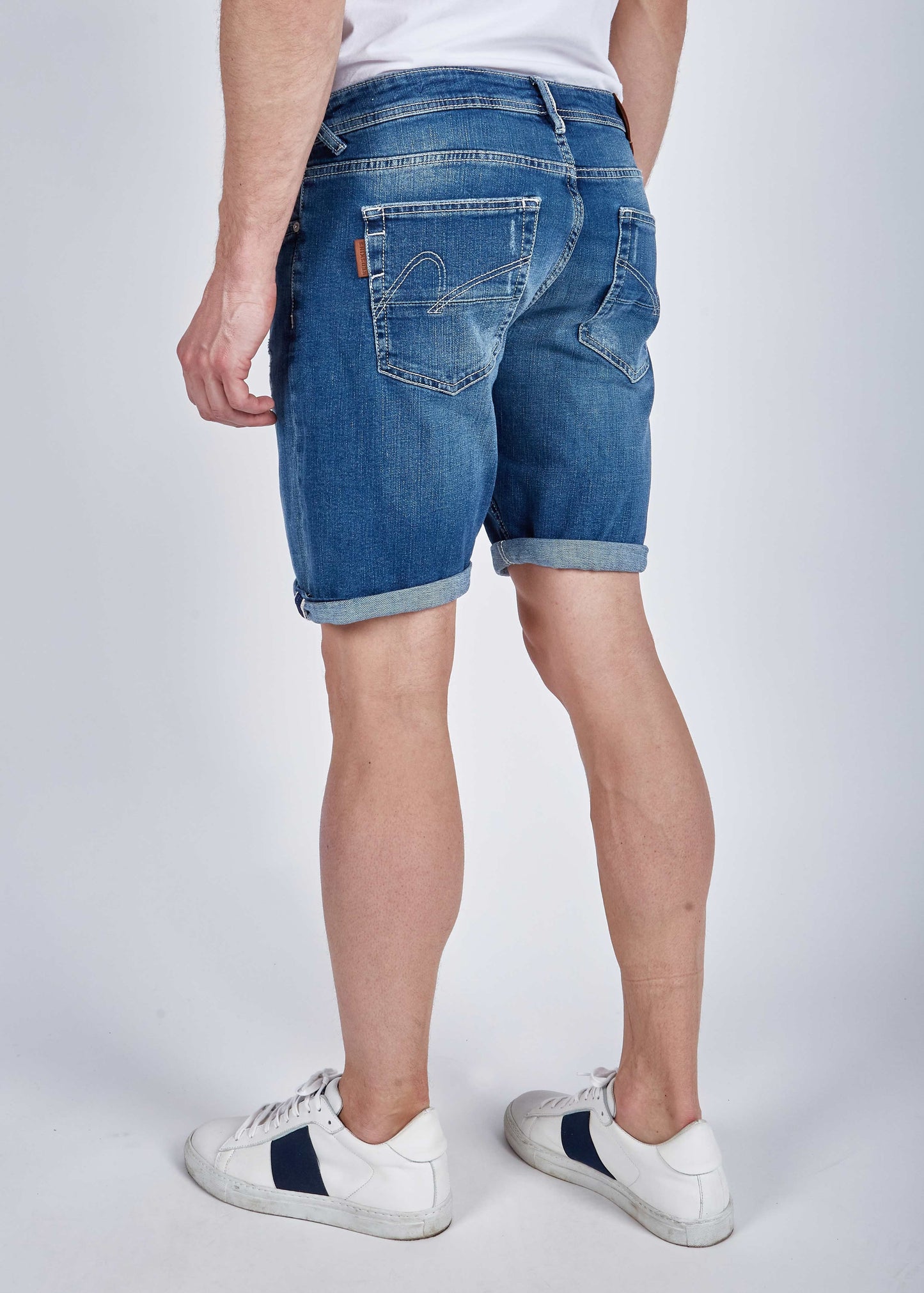 Short bleu royal LUCIANCO FRIPE
