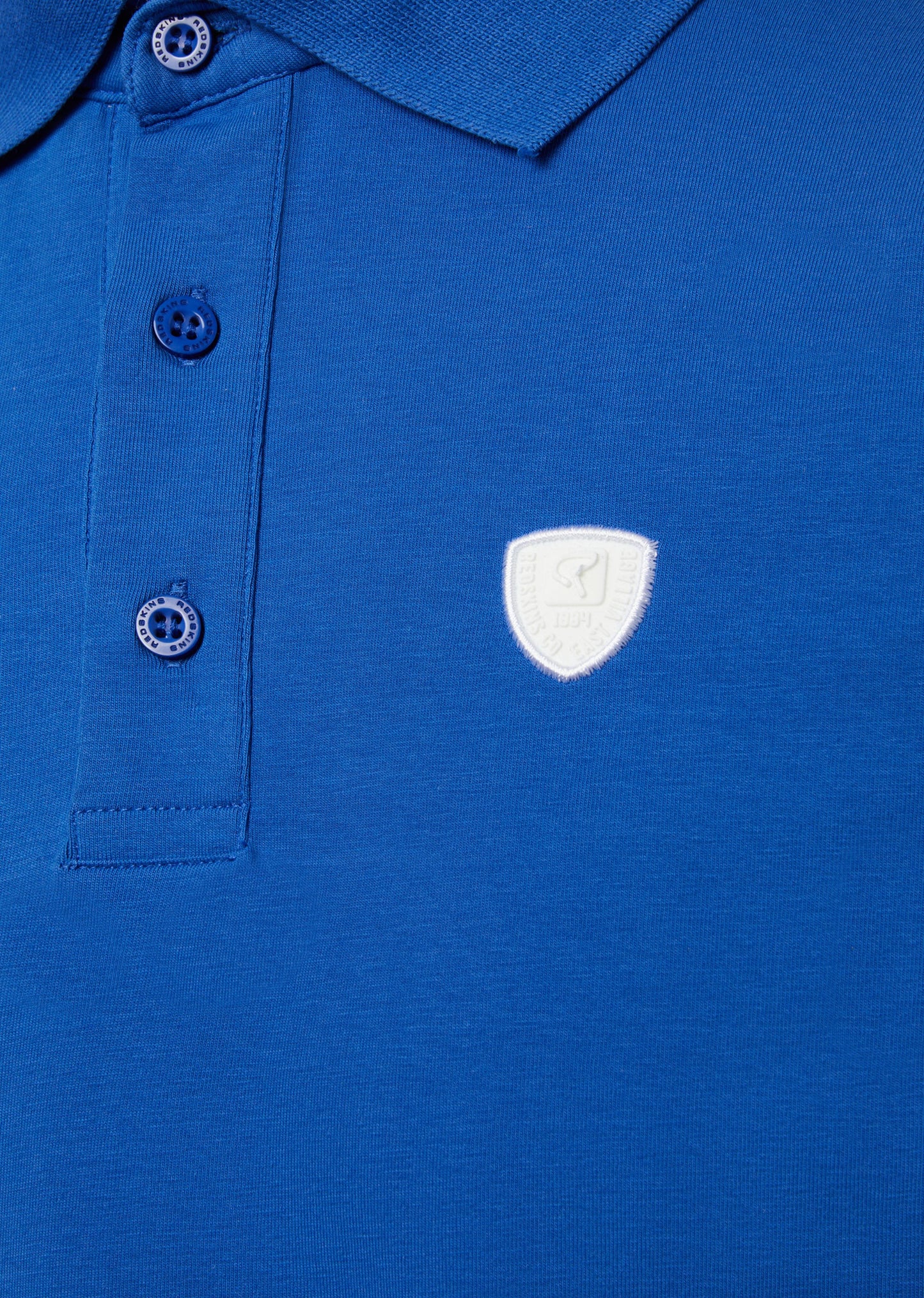 Polo manches courtes bleu clair CACH CALDER