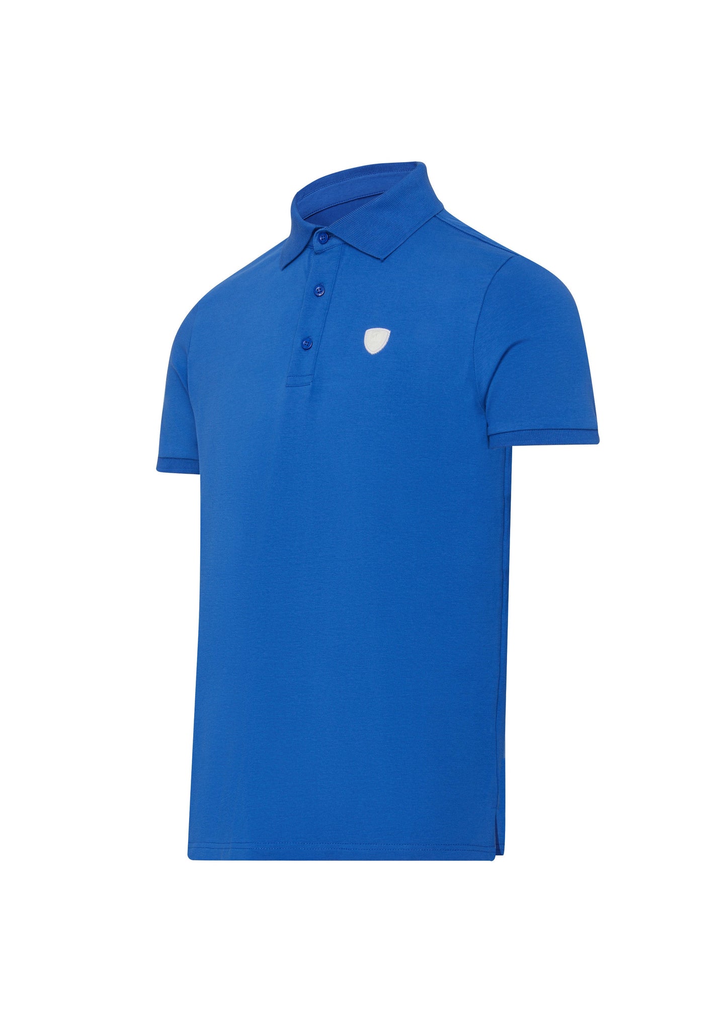 Polo manches courtes bleu clair CACH CALDER